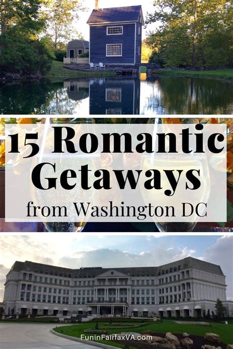 romantic weekend getaways from dc