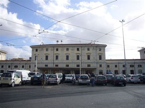 Trastevere Station, Passing Regional Train Editorial Stock Photo