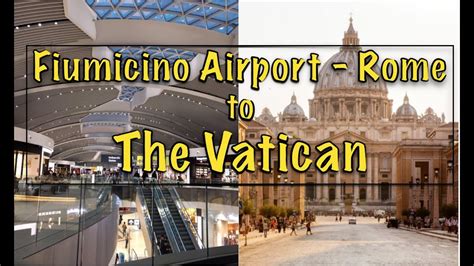 rome airport to vatican