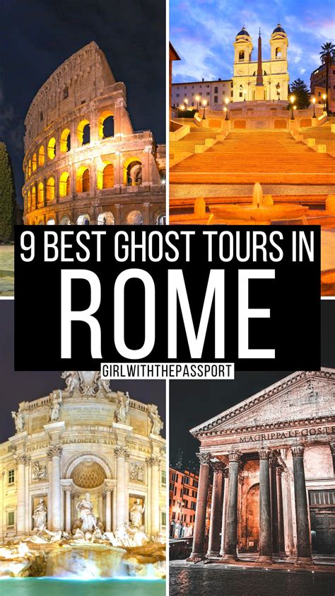 rome ghost tour map