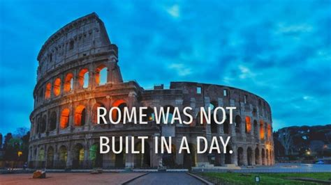Jimmy Cliff Quote “Rome was not built in a day. Opposition will come your way. But the harder