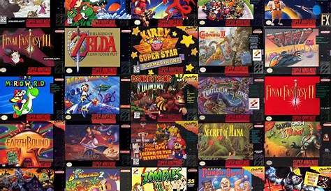 Juegos de Super Nintendo (SNES) (ROMS)