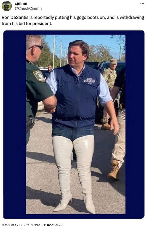 Ron Desantis Boots Memes