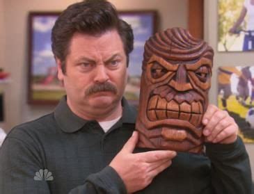 Ron Swanson Tiki