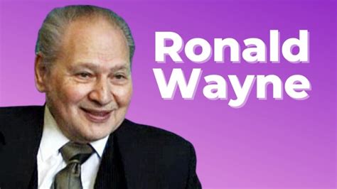 ronald wayne net worth 2023