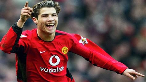 ronaldo first match in manchester united