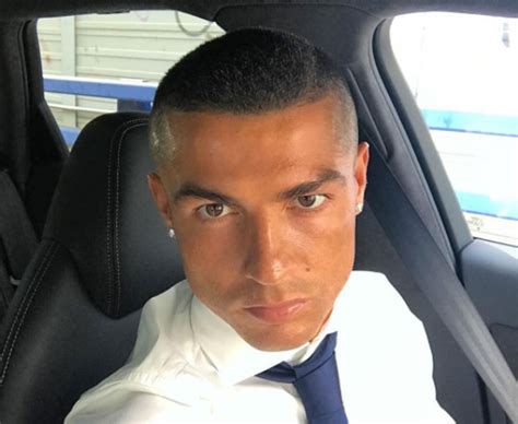 ronaldo haircut after champions 2017