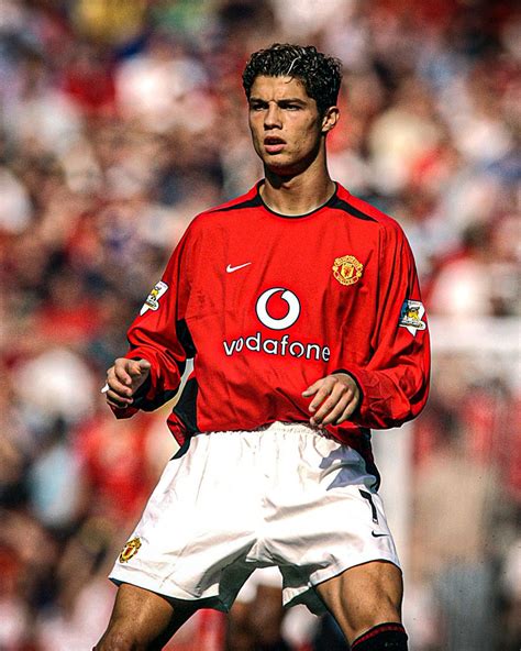 ronaldo in man united debut