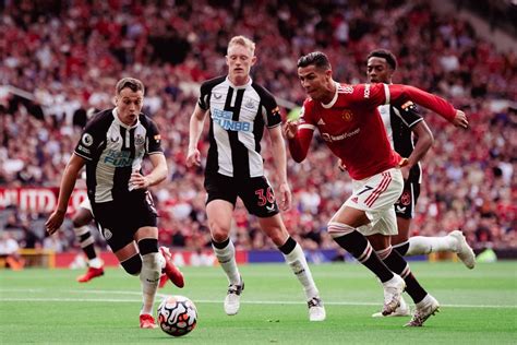 ronaldo in man united vs newcastle