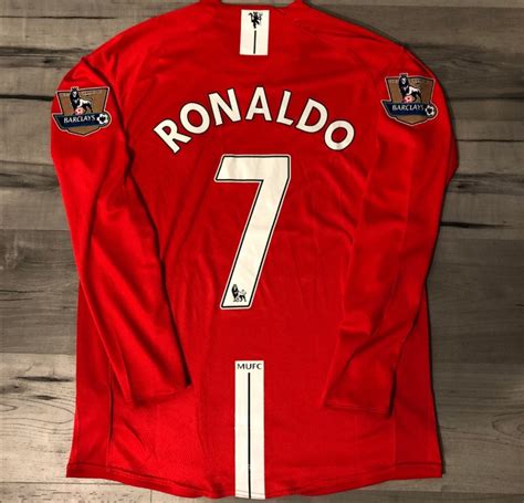 ronaldo jersey man united