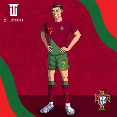 ronaldo portugal cartoon