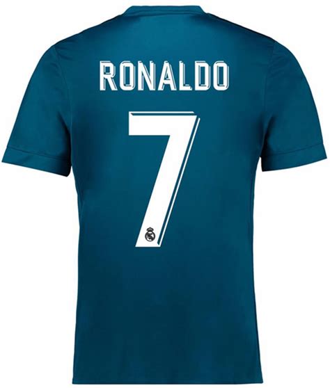 ronaldo real madrid jersey blue