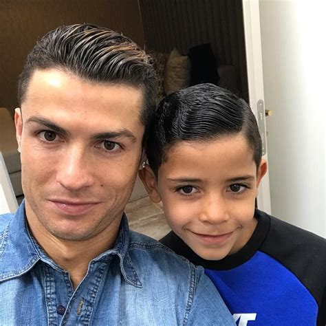 ronaldo with his son