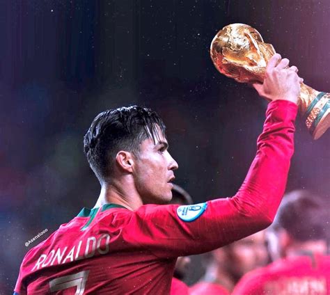 ronaldo with the world cup