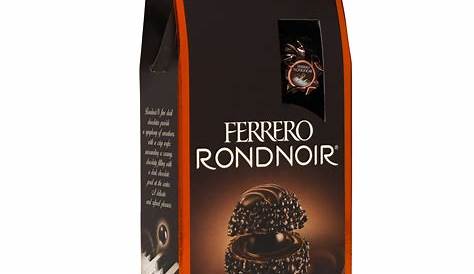 Amazon Com Ferrero Rondnoir Dark Chocolate Rocher 3 Piece Sleeves