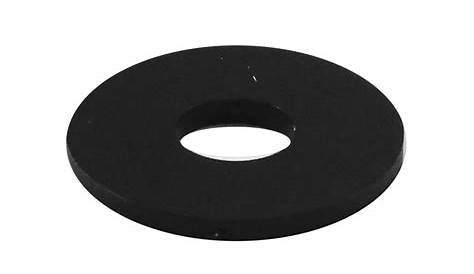 Rondelle Plastique Noir Métriques s Isolantes Boulons Vis Joints