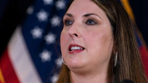 ronna mcdaniel backed by trump