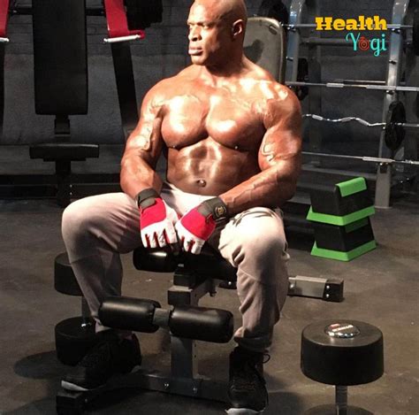 ronnie coleman exercise routine