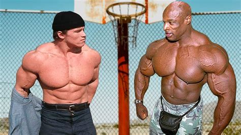 ronnie coleman next to normal person