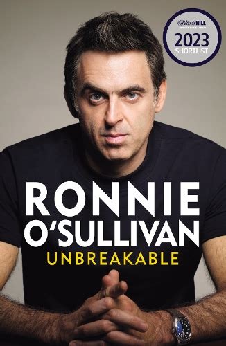 ronnie o'sullivan book waterstones