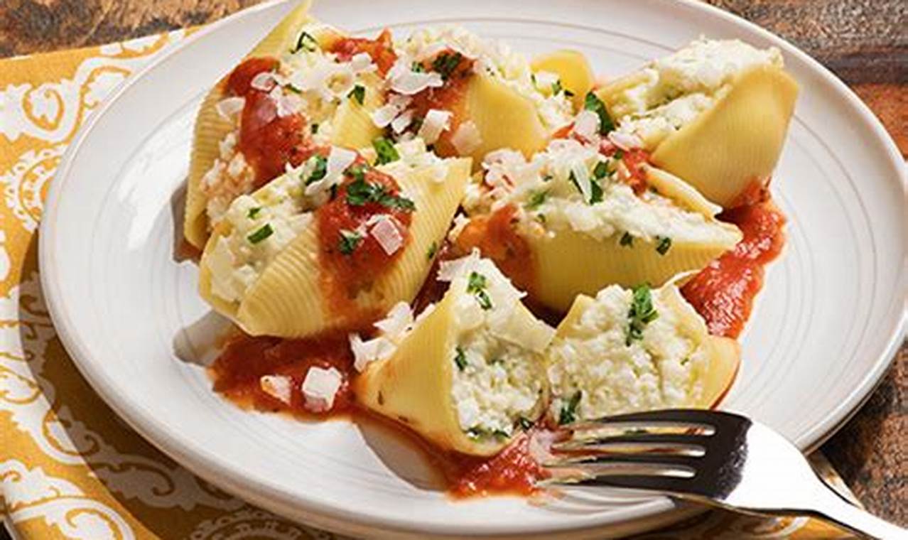 ronzoni stuffed shell recipe