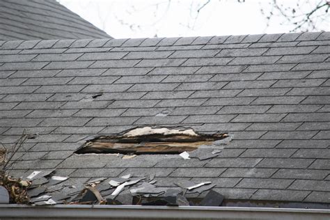 roof damage