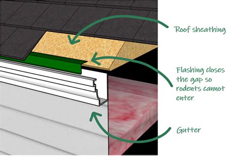 Roof Flashing Behind Gutter