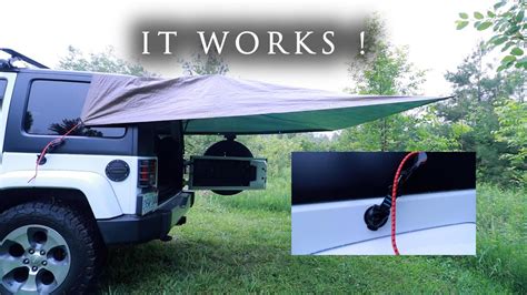 Roof Rack Mounted Tarp