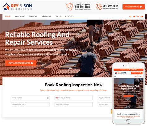 The Best Looking Roofing Websites & Roofer Website Design