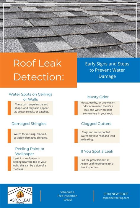 roofing contractor checking a roof leak