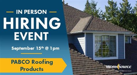 Roofing Products Hiring