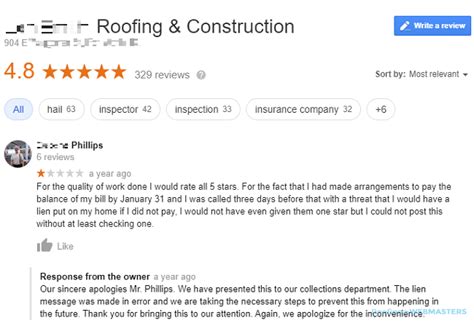 roofing reviews in baltimore