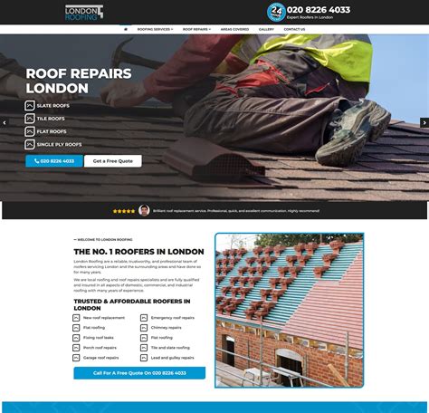 Roofing Website