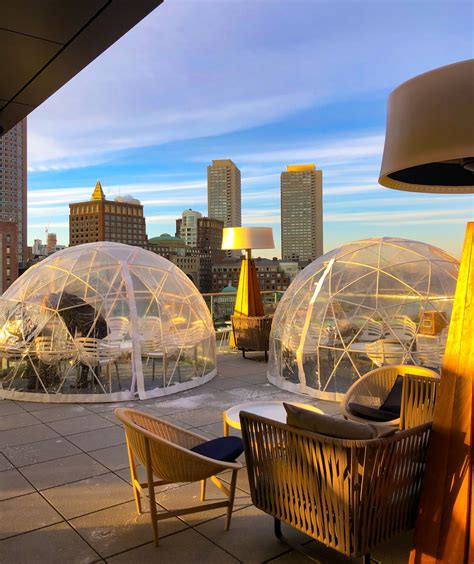 Rooftop Boston Igloo