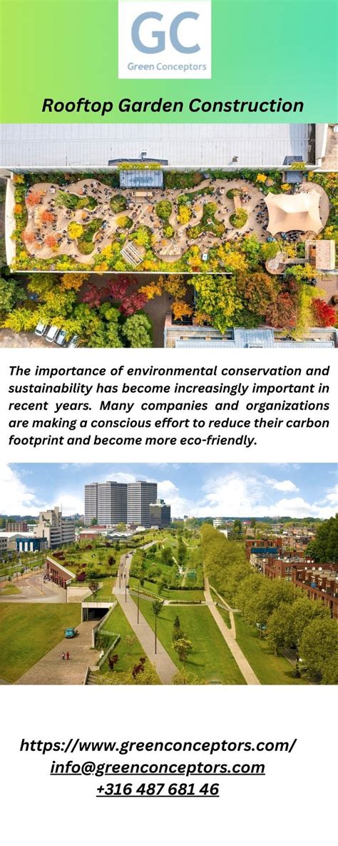 Rooftop Garden Construction Materials