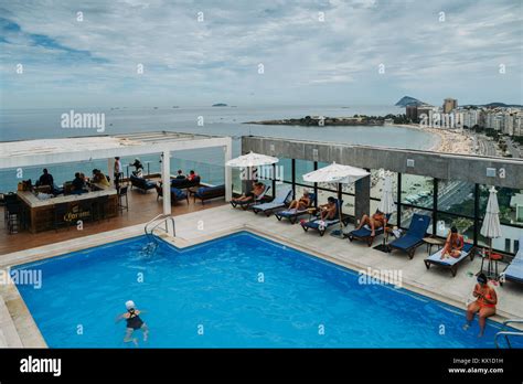 rooftop overlooking copacabana beach