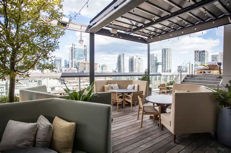 Rooftop Patio Dinner Toronto