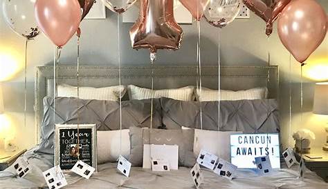 Room Decoration For 1st Wedding Anniversary Pin By AqsaHassan On Ideas In 2020