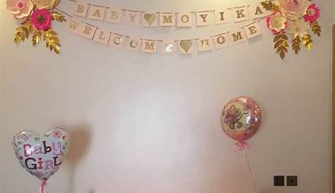 Baby Girl Welcome Home Baby Idea Baby Announcement Ideas