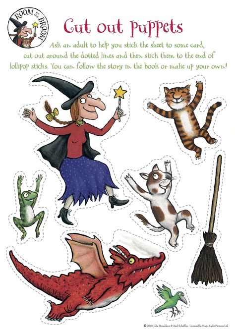 Room On The Broom Printable: A Fun Way To Enhance Kids' Learning Experience