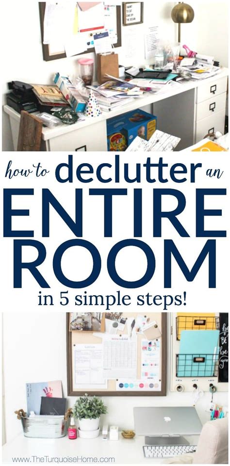 Declutter your room for a clean slate