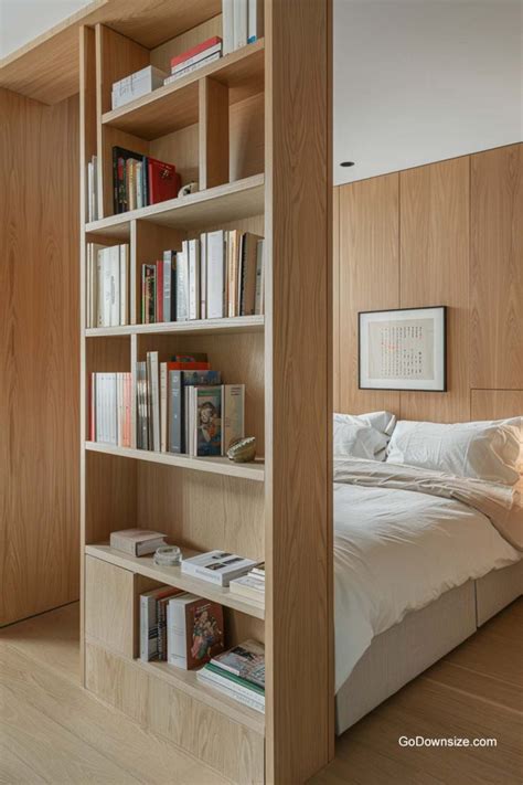Room Dividing Bookshelf