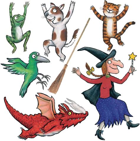 Room On The Broom Characters Printable