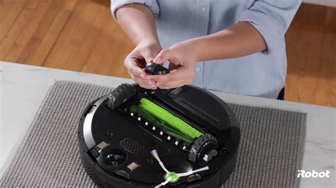 Roomba Front Caster Wheel Cleaning