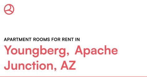 Rooms For Rent Apache Junction Az