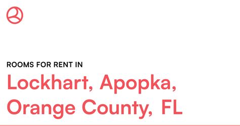Rooms For Rent In Apopka Florida