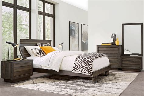 Rooms To Go Graphite Bedroom Set