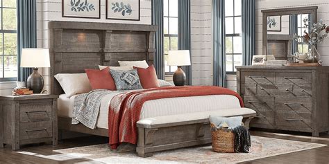 Rooms To Go Grey Bedroom Set