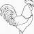 rooster coloring pages printable