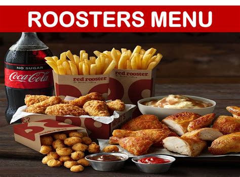 roosters charlotte menu prices